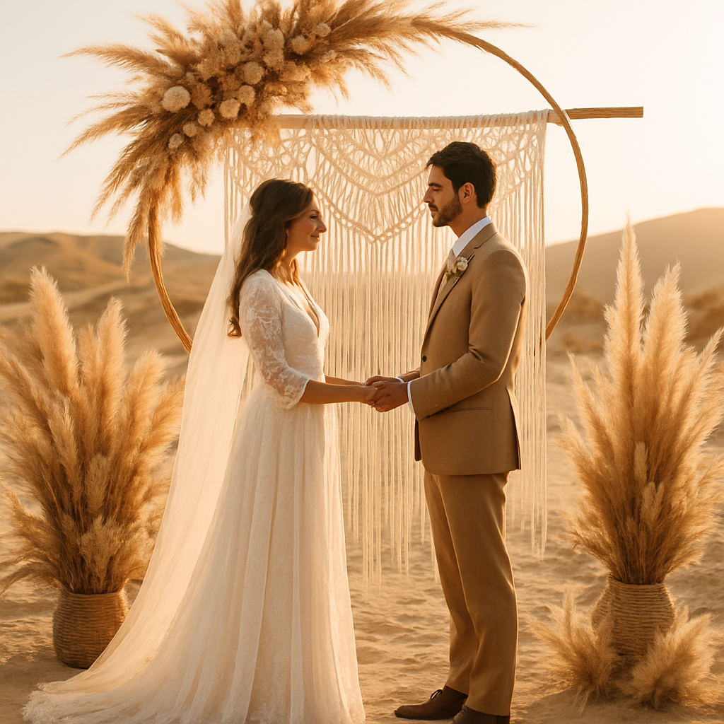 Boho Desert Decor for a Sun-Soaked Celebration