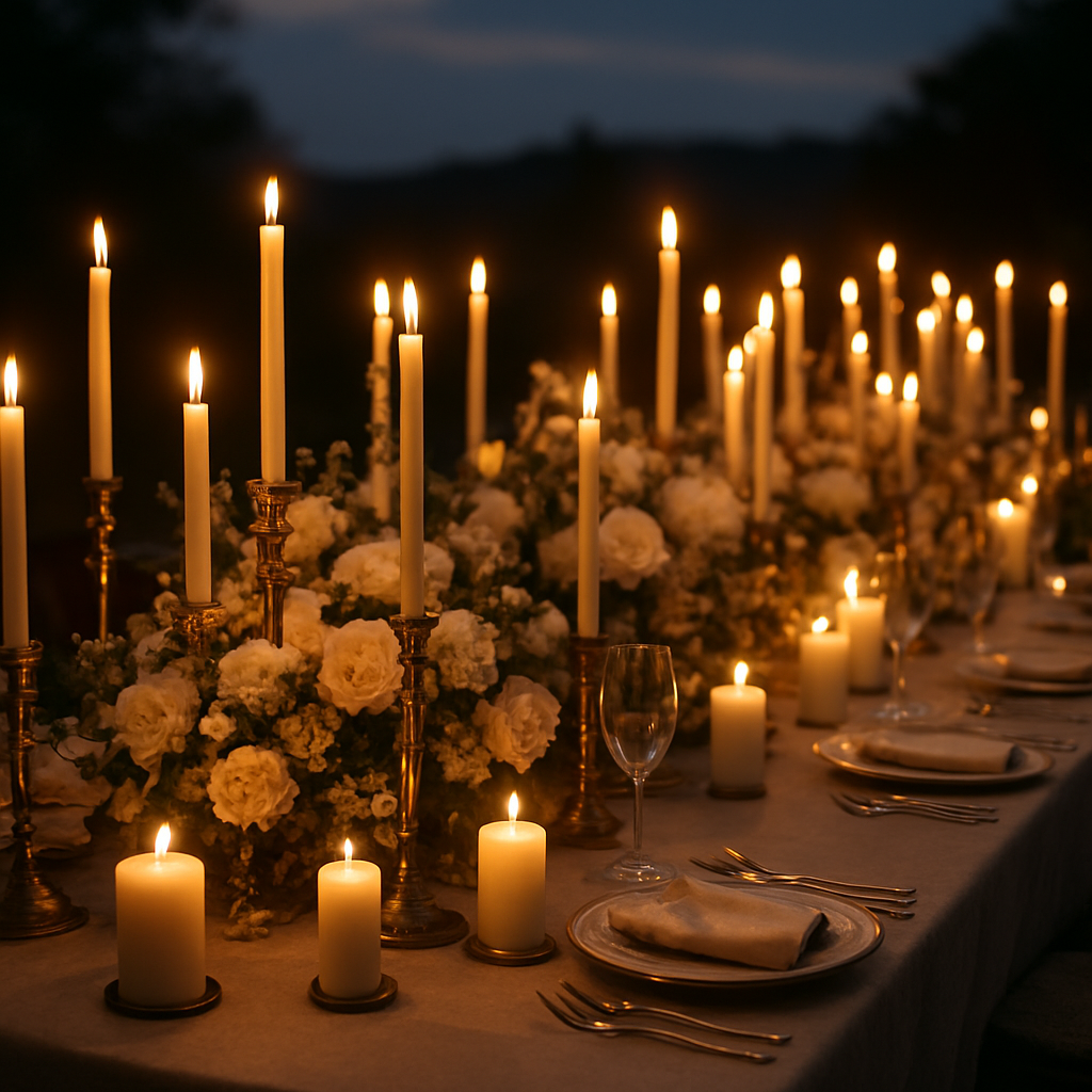 The Complete Guide to a Candlelit Reception