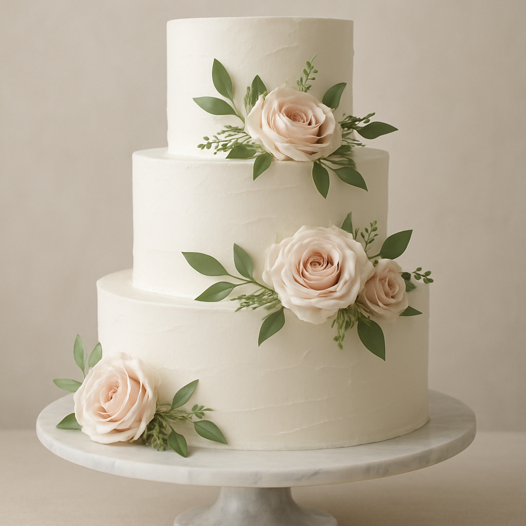Marble Pedestal Cake Stand