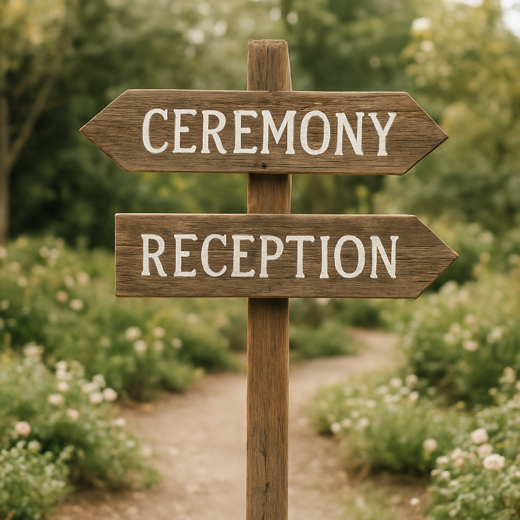 Wooden Directional Arrow Sign