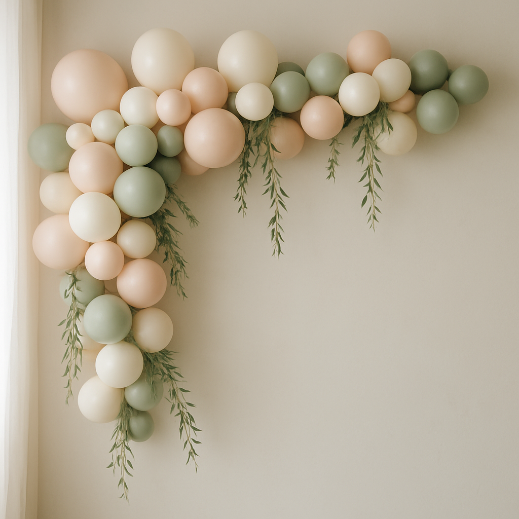 Greenery & Balloon Garland Kit