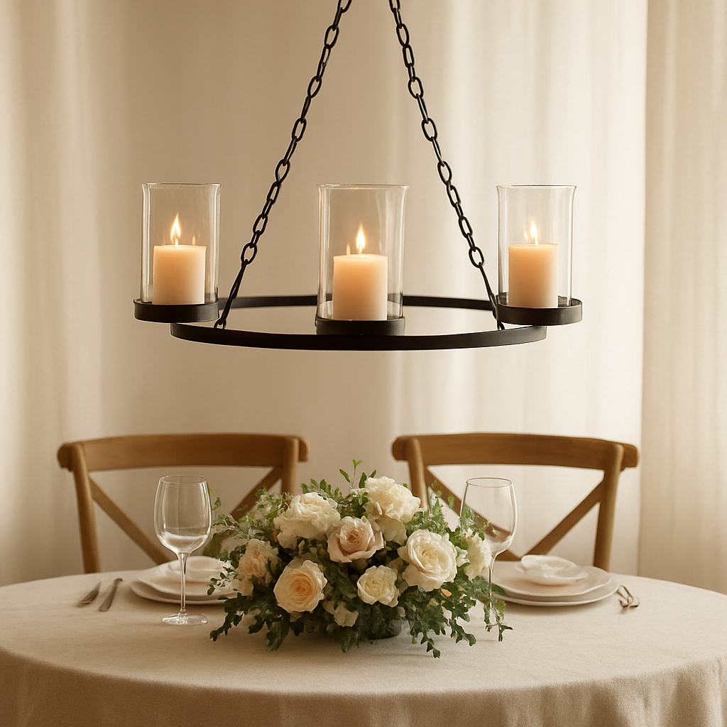 Suspended Candle Ring