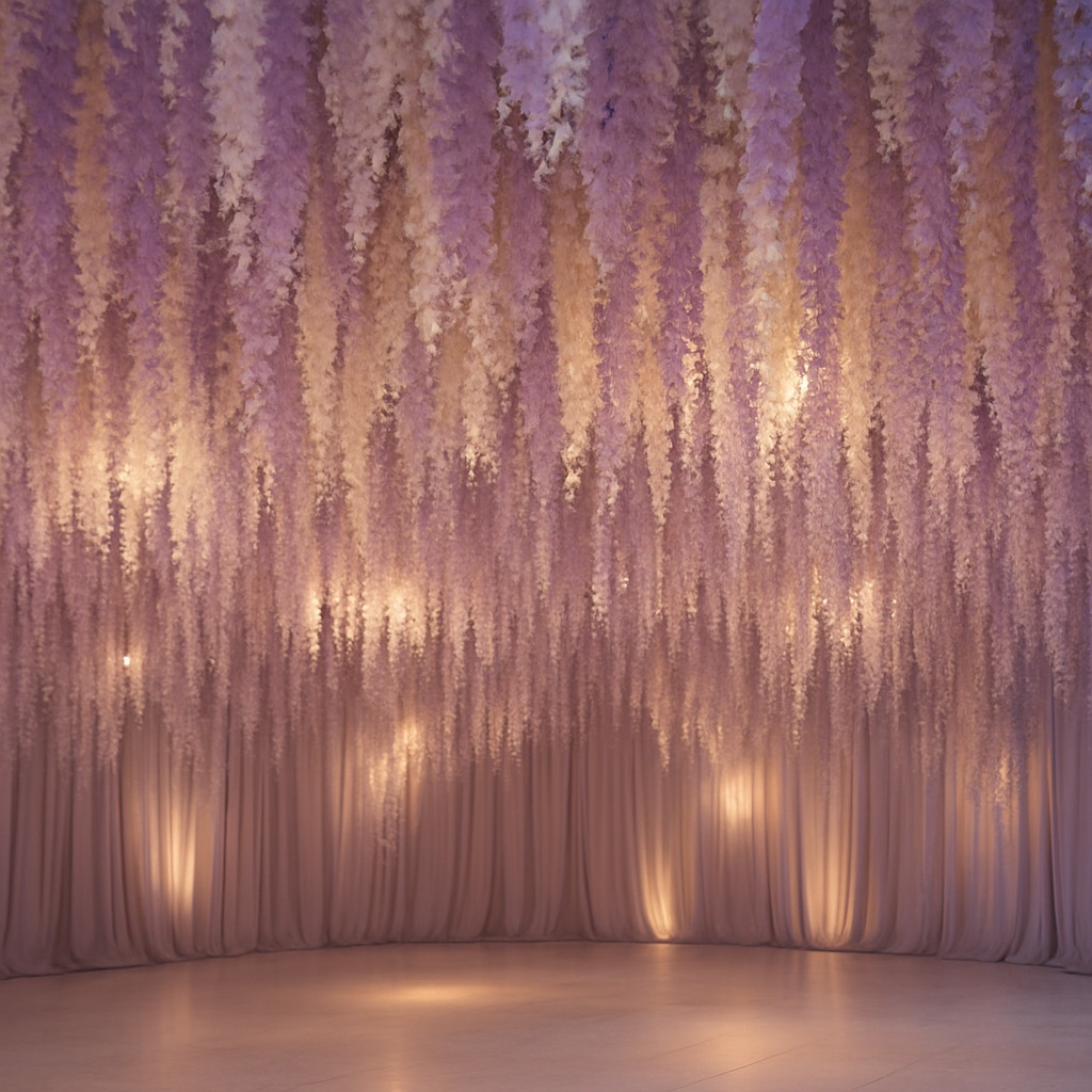 Cascading Wisteria Canopy