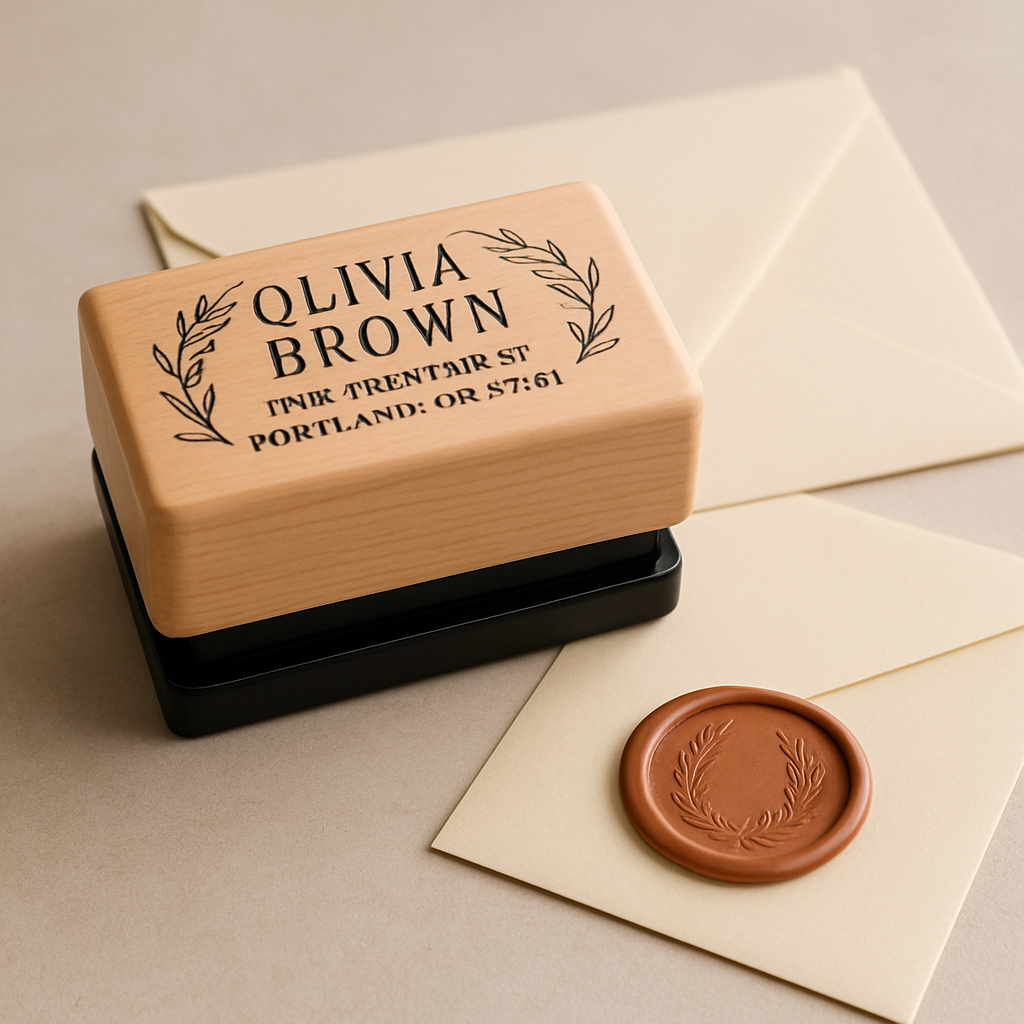 Personalized Return Address Stamp